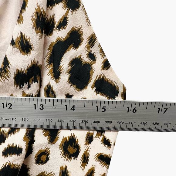 L'AGENCE Chiara Silk Twist Camisole Animal Print Women’s Size XS - Picture 10 of 10